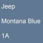 Preview: Jeep, Montana Blue, 1A.